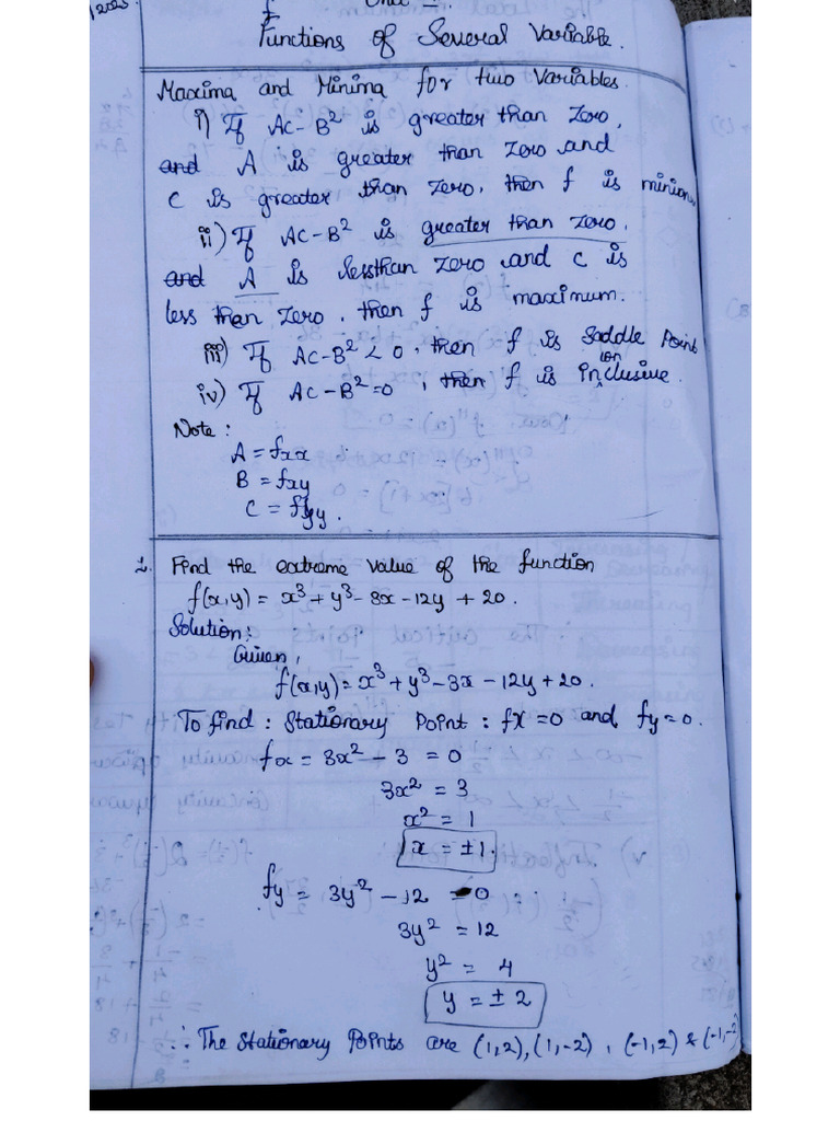 Applied Calculus Chapter 2 | PDF