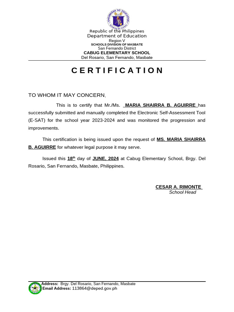 Ict e Sat Certification | PDF