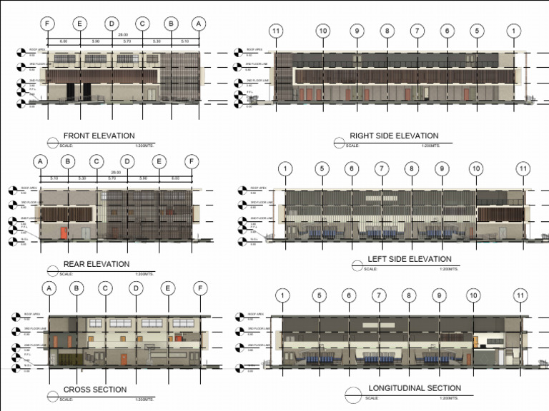 Elevations & Sections | PDF