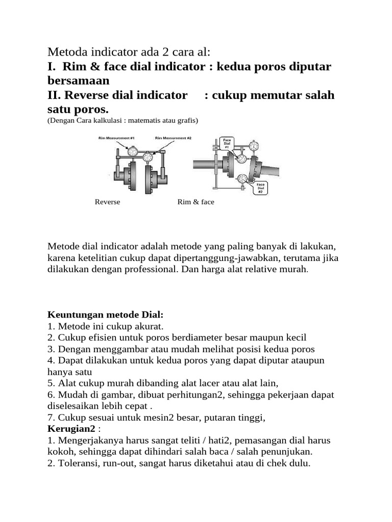 Metode Melakukan Alignment Tingkat Dasar | PDF