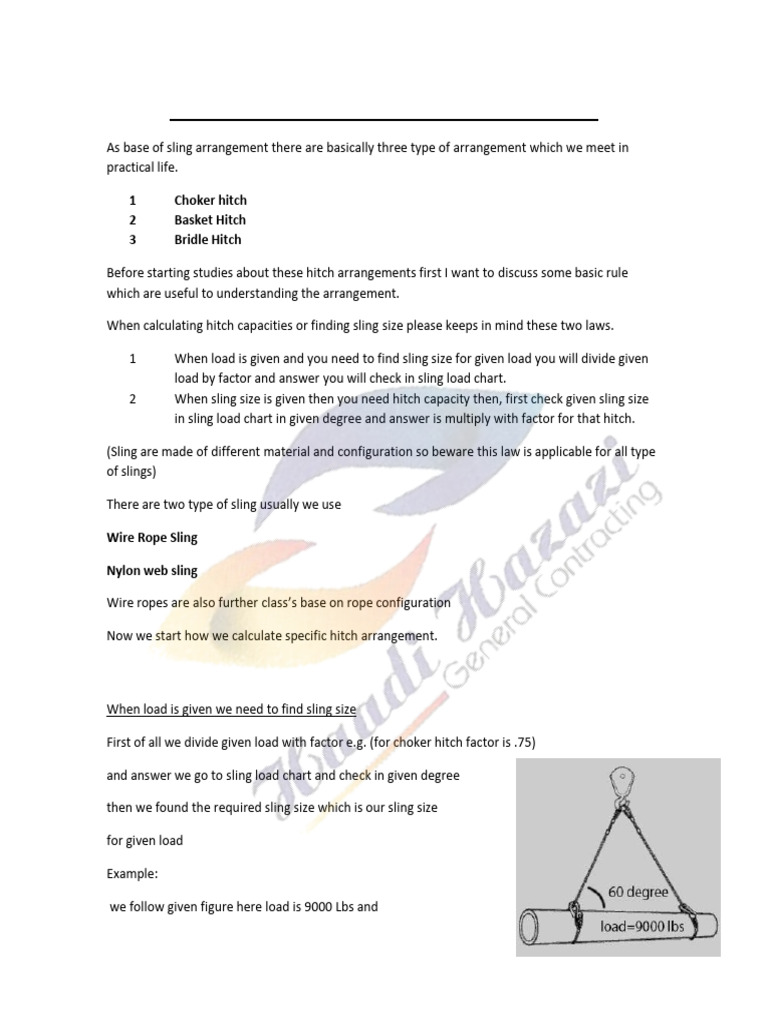 New Aramco Rigger Notes by Afzal Khan | PDF | Crane (Machine) | Rope