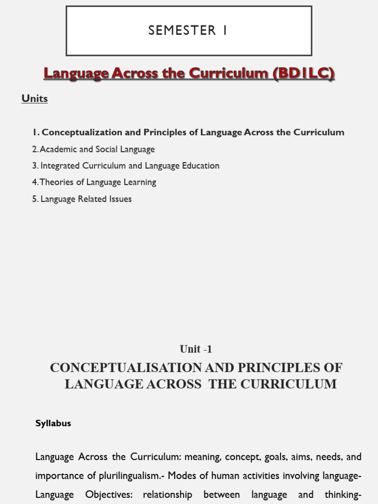 Unit-I LAC - Conceptualization and Principles of LAC | PDF | Thought ...