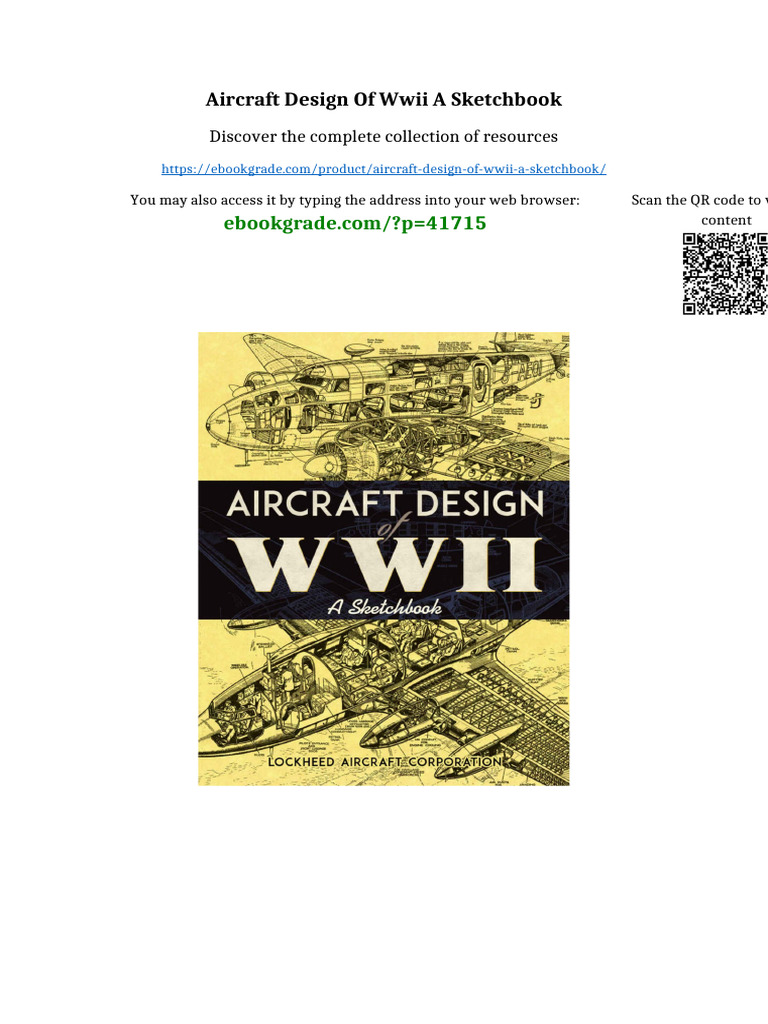 Aircraft Design of WWII A Sketchbook available instanly | PDF | Maxwell ...