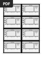 Army Battle Roster Template | PDF
