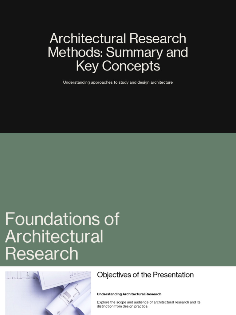 Lesson 2 Architectural Research | PDF | Theory | Methodology