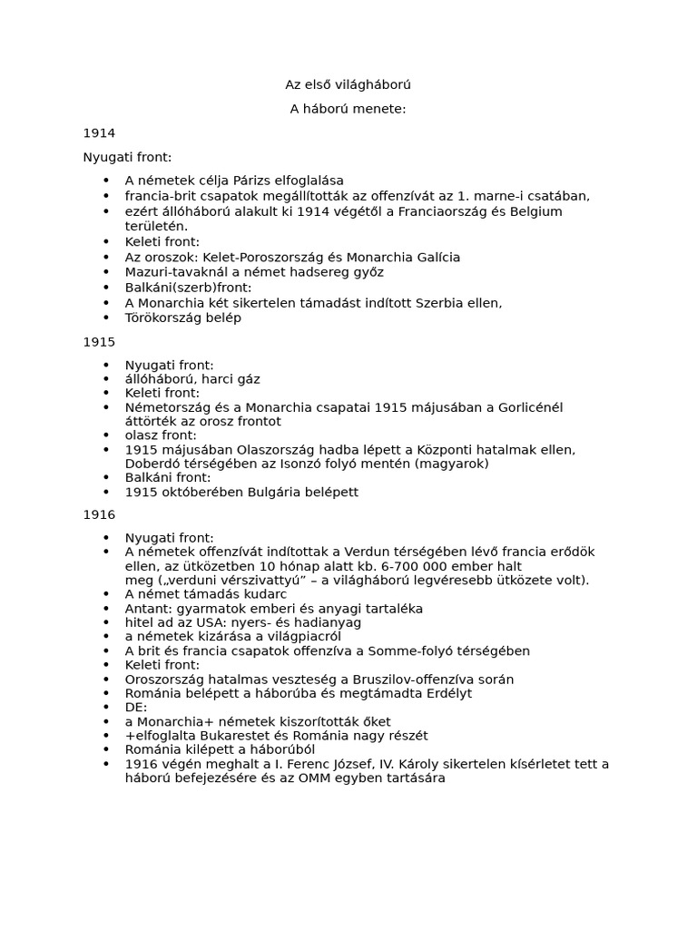 Az I. VH | PDF