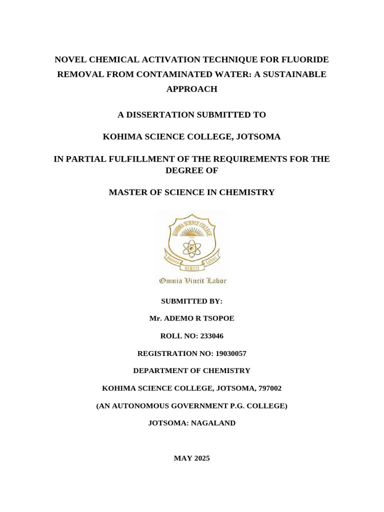 Ademo 2025 Final | PDF | Adsorption | Soil