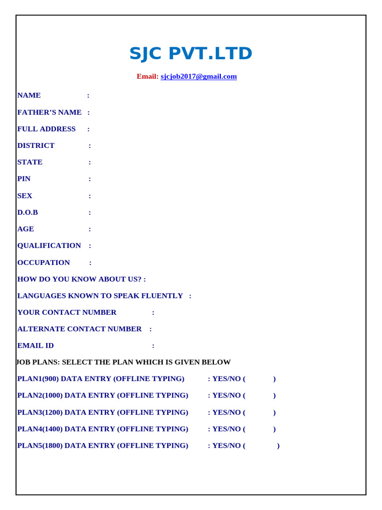 6. Registration Form | PDF