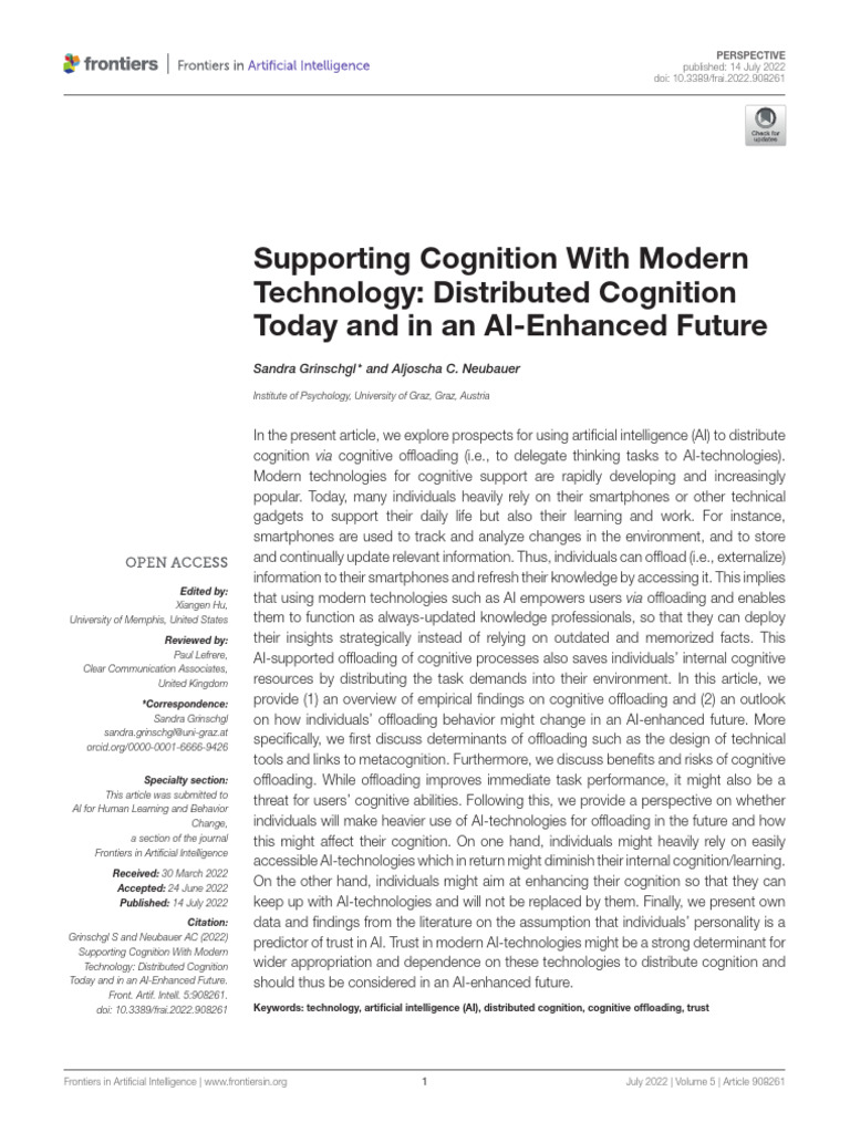 Frai 05 908261 | PDF | Cognition | Intelligence (AI) & Semantics