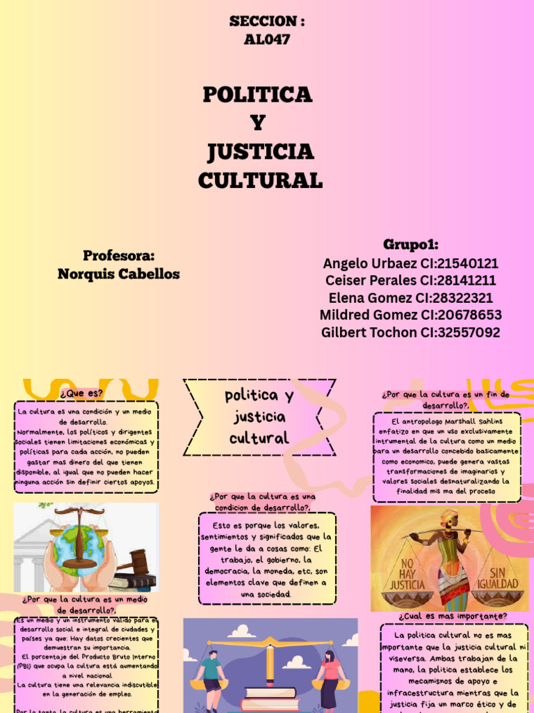 Politica y Justicia Cultural | PDF | Justicia | Crimen y violencia