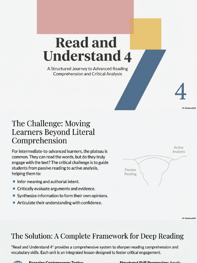 Deep Reading Critical Analysis | PDF
