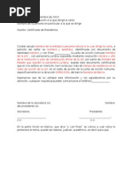 Carta de Referencia Vecinal