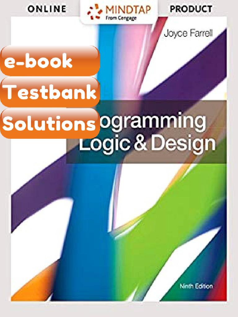 Programming Logic Design Comprehensive 9th by Farrell Testbank & eBook ...