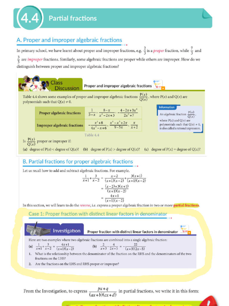 Partial Fraction | PDF