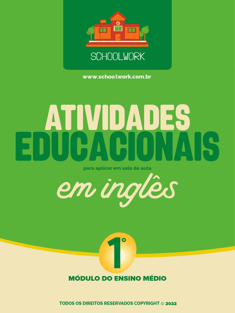 Schoolwork - 1 - Modulo - Ensino Medio | PDF | Semantics | Semantic Units