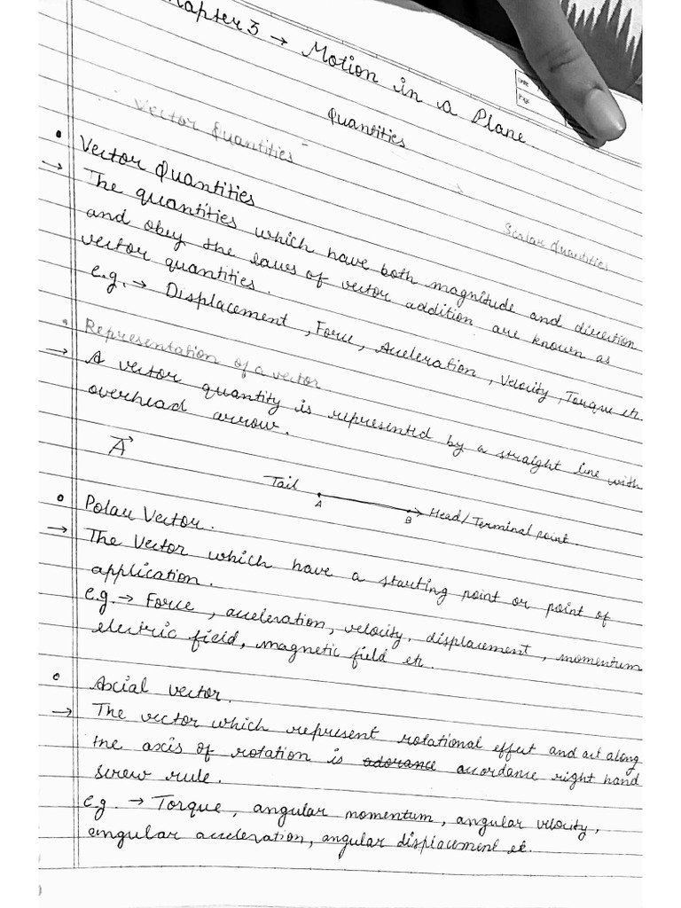 Chapter 3 Physics | PDF