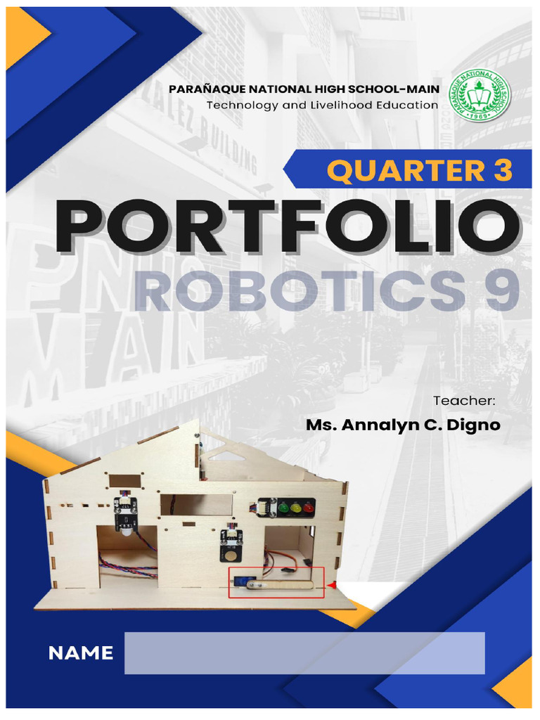 Portfolio in Robotics Quarter 3 | PDF