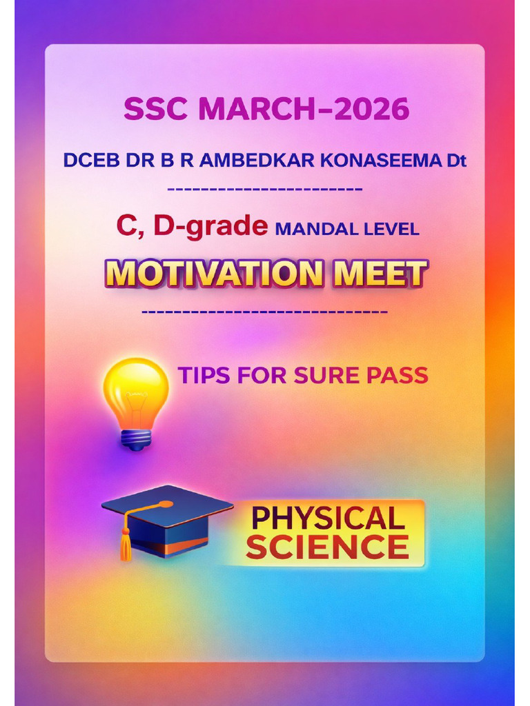 Ssc26 Ps - C, D Motivation | PDF