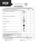 DMV Vision Test Report Form MV-619 | PDF | Driver's License | Nursing