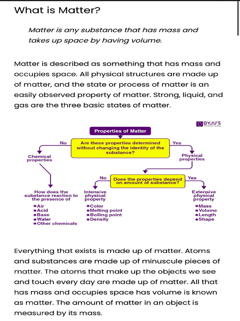 CH - Matter Around Us | PDF