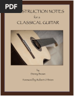 Download Construction Notes for a Classical Guitar - sample by Dennistoun SN99459652 doc pdf
