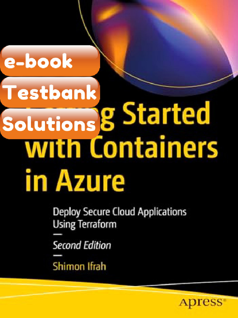 Getting Started With Containers in Azure Deploy Secure Cloud ...