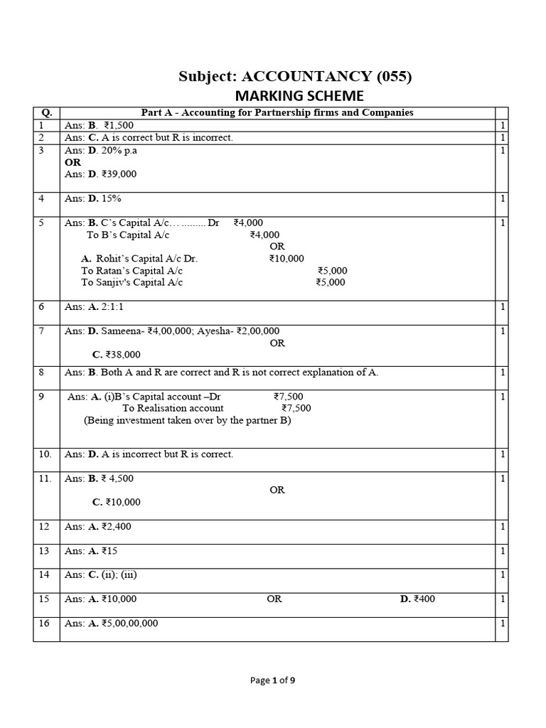 Xii DPSG Preboard II Set B Ms | PDF | Revenue | Economies