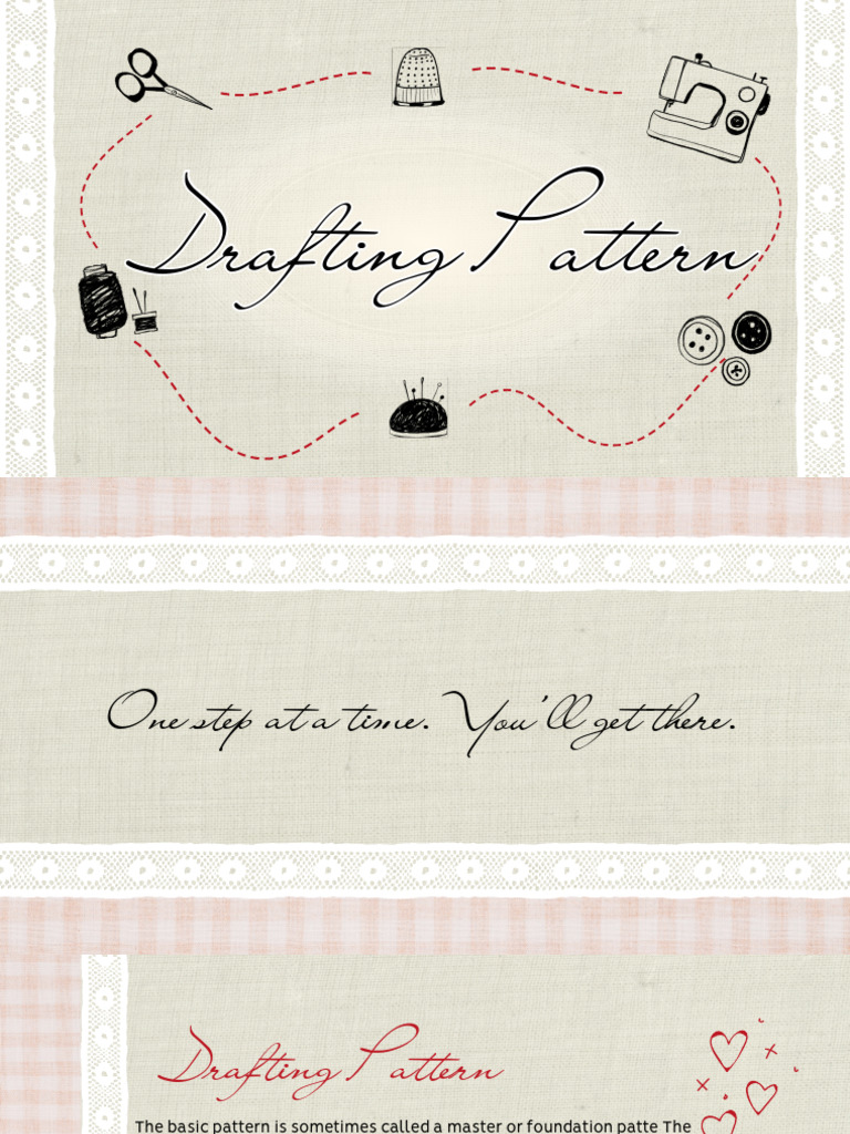 Drafting Pattern | PDF | Seam (Sewing) | Clothing