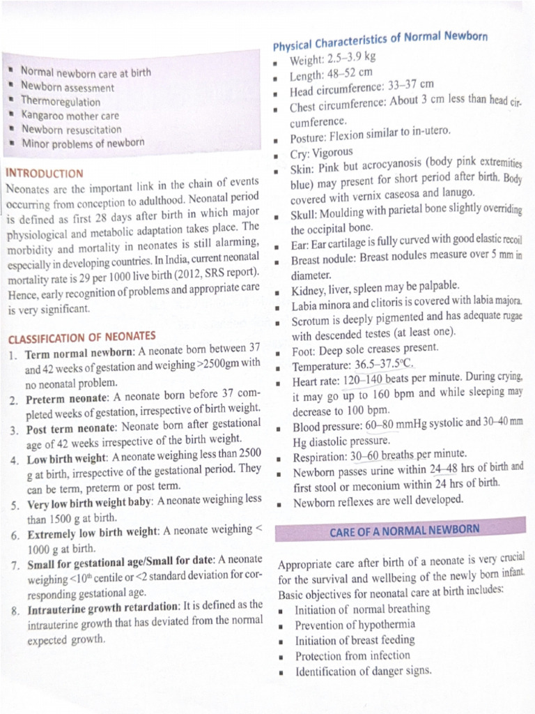 Neonatal | PDF