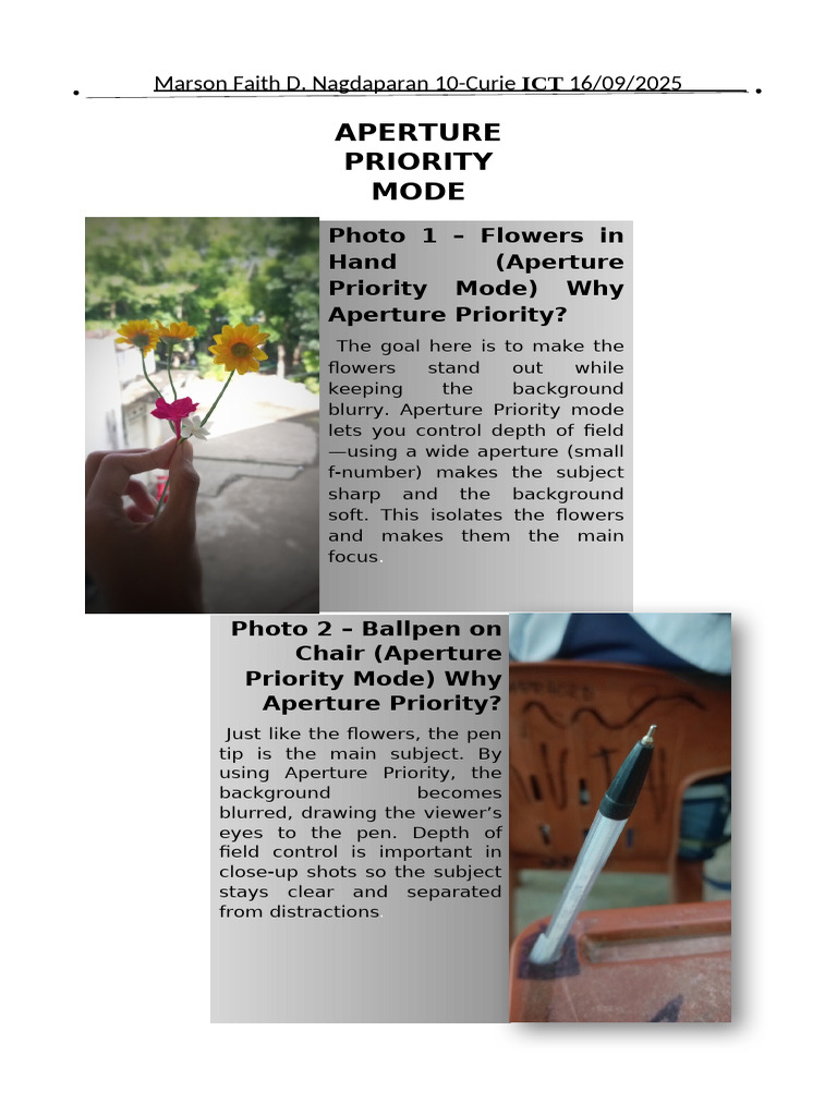 Aperture | PDF