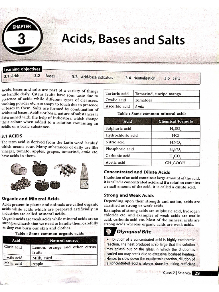 Acid Base Salt | PDF