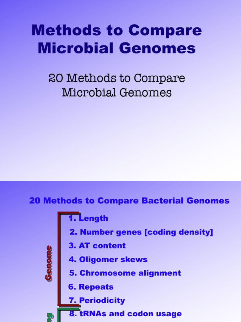Comp Genomics | PDF