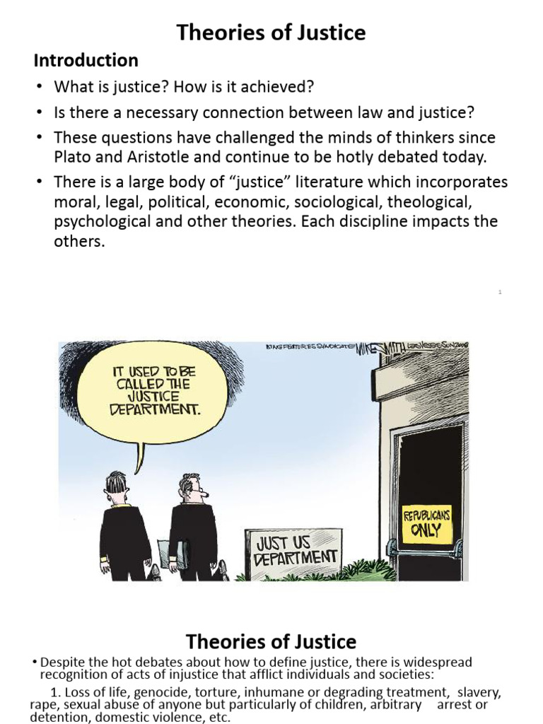 Theories of Justice | PDF | Justice | Crime & Violence