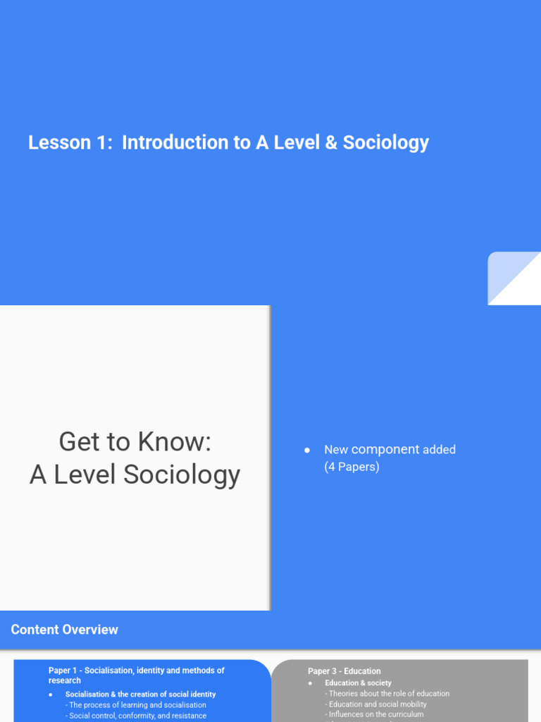 Paper 1 | PDF | Socialization | Sociology