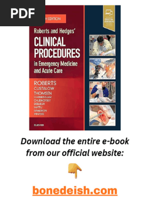 Roberts and Hedges' Clinical Procedures in Emergency Medicine and