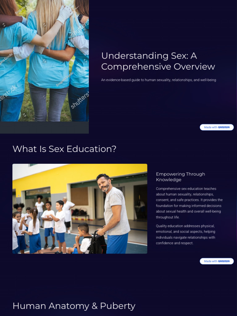 Understanding Sex A Comprehensive Overview | PDF | Sexually Transmitted ...