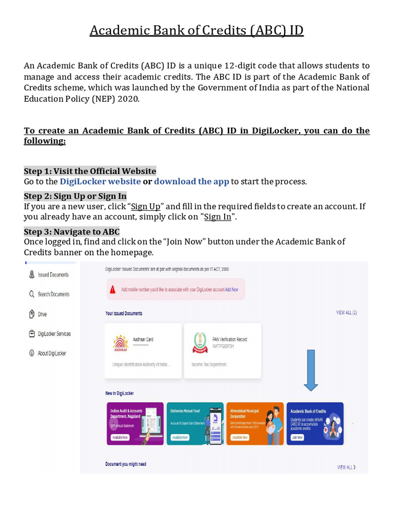ABC ID (12-Digit) | PDF