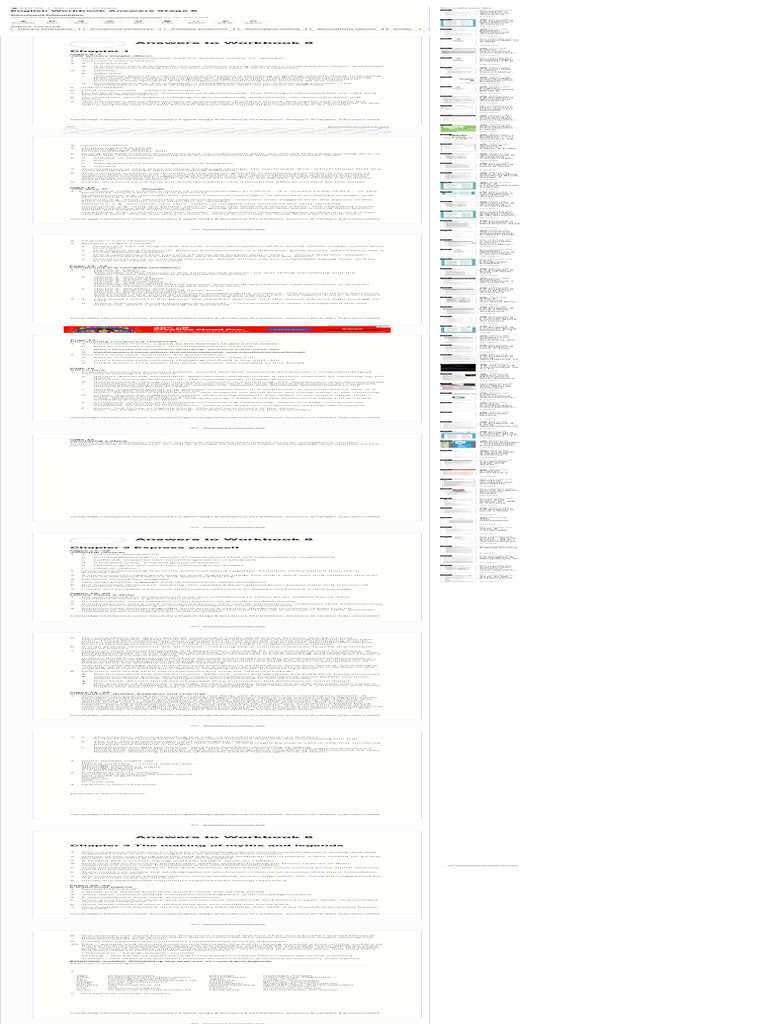 English Workbook Answers Stage 8 PDF English Language Social Media 3 ...