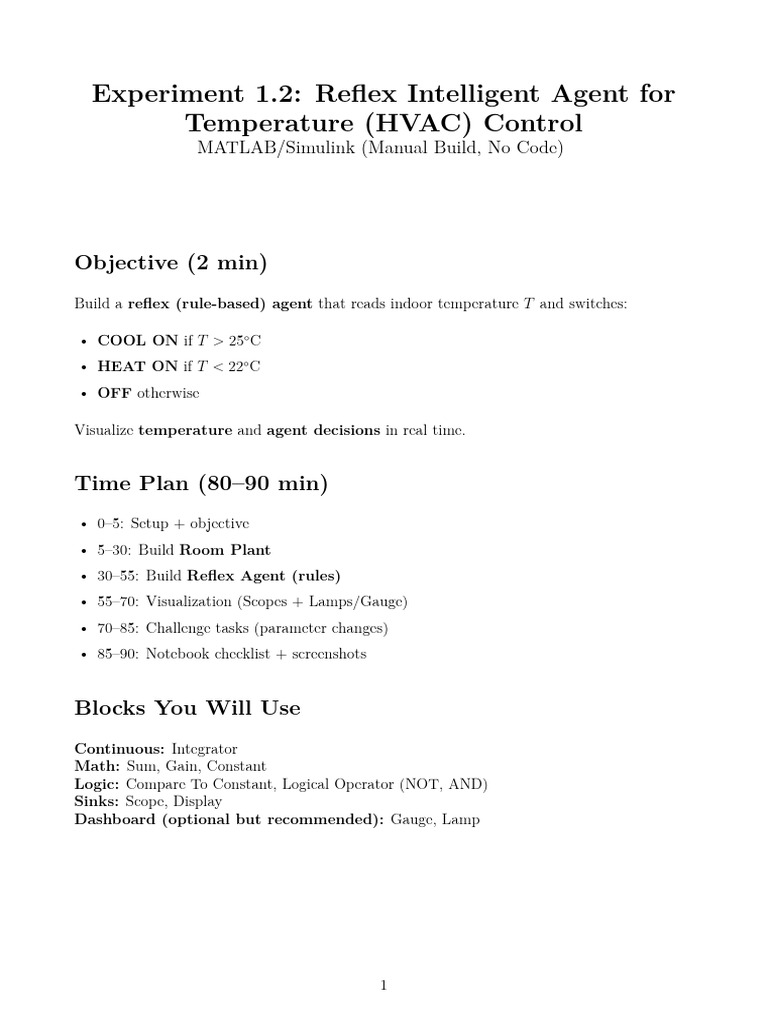 AI Agent Experiment | PDF