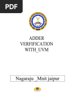 UVM Testbench Architecture Overview | PDF