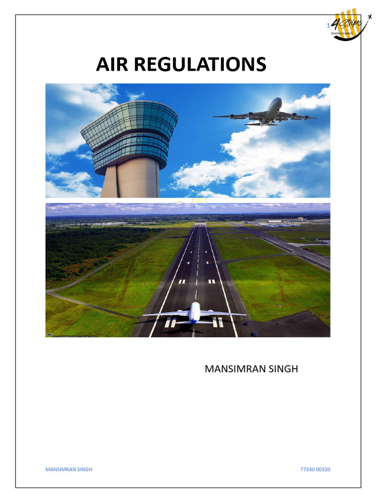 Regulations 4 Stripes Aviation Academy 2 | PDF | Instrument Flight ...
