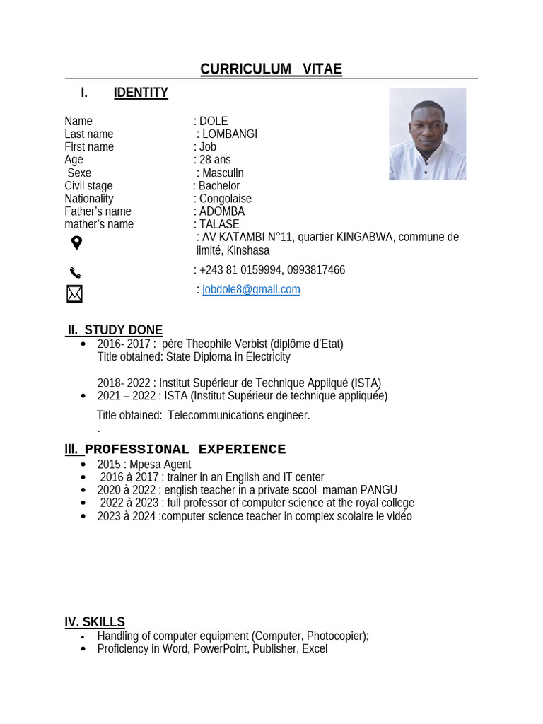 CV Huawei | PDF