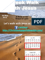 Let's Walk With Jesus As A Team... : Cafehub