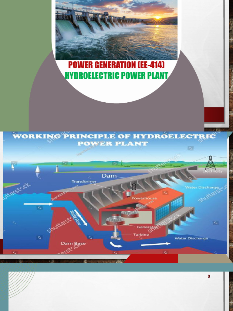 13-14 Hydro Lectures | PDF | Hydroelectricity | Power Station
