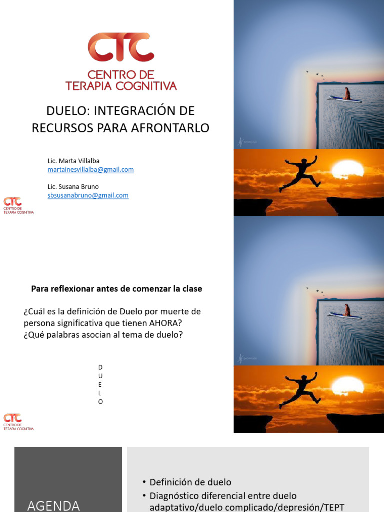 Duelo Integración de Recursos para Afrontarlo | PDF