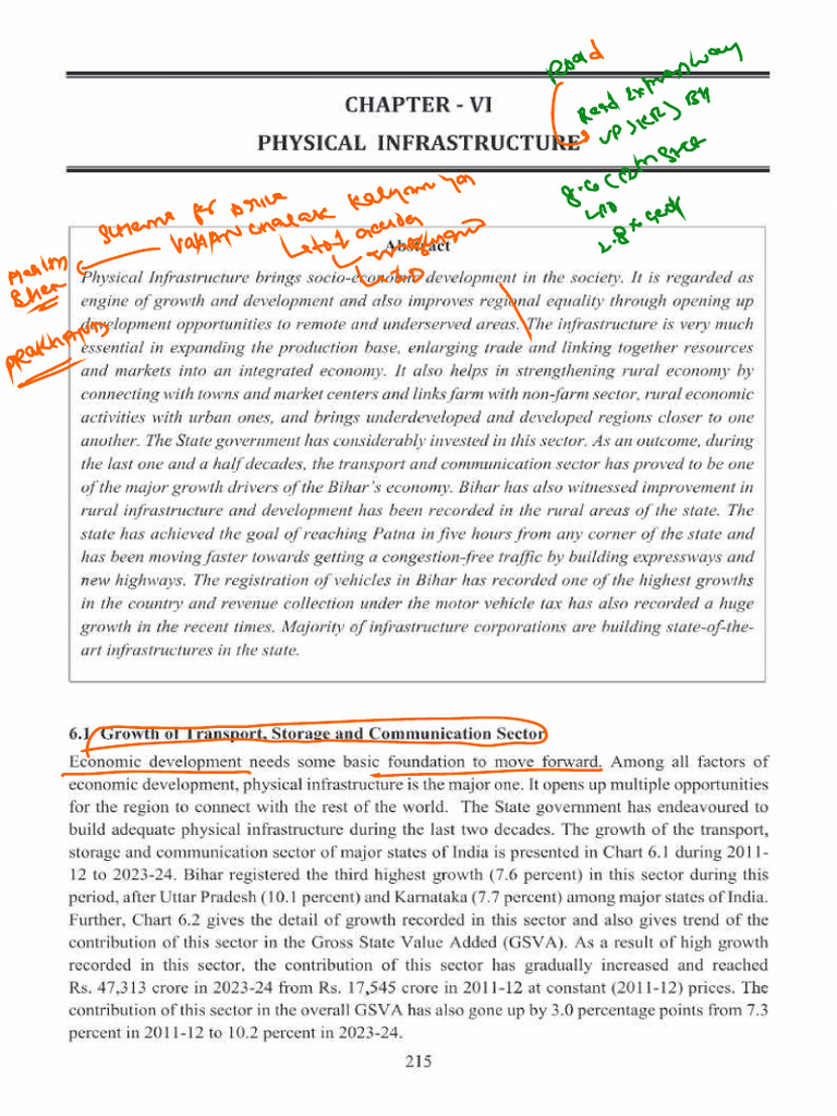 h6 Physical Infrastructure | PDF | Infrastructure | Economies