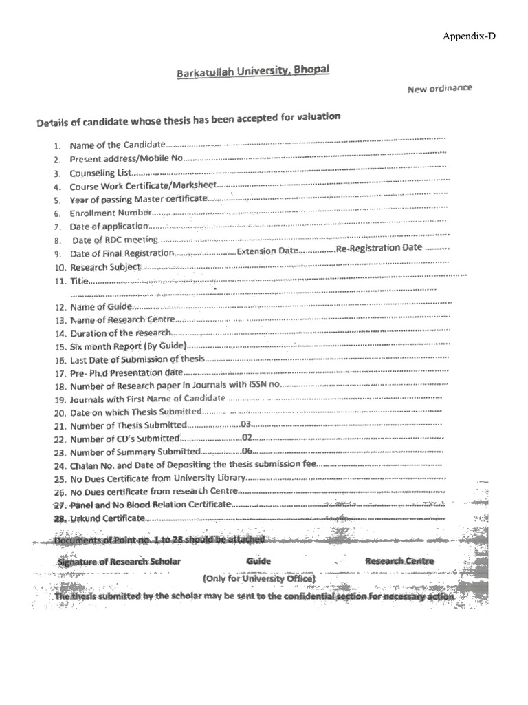 Appendix D Format | PDF