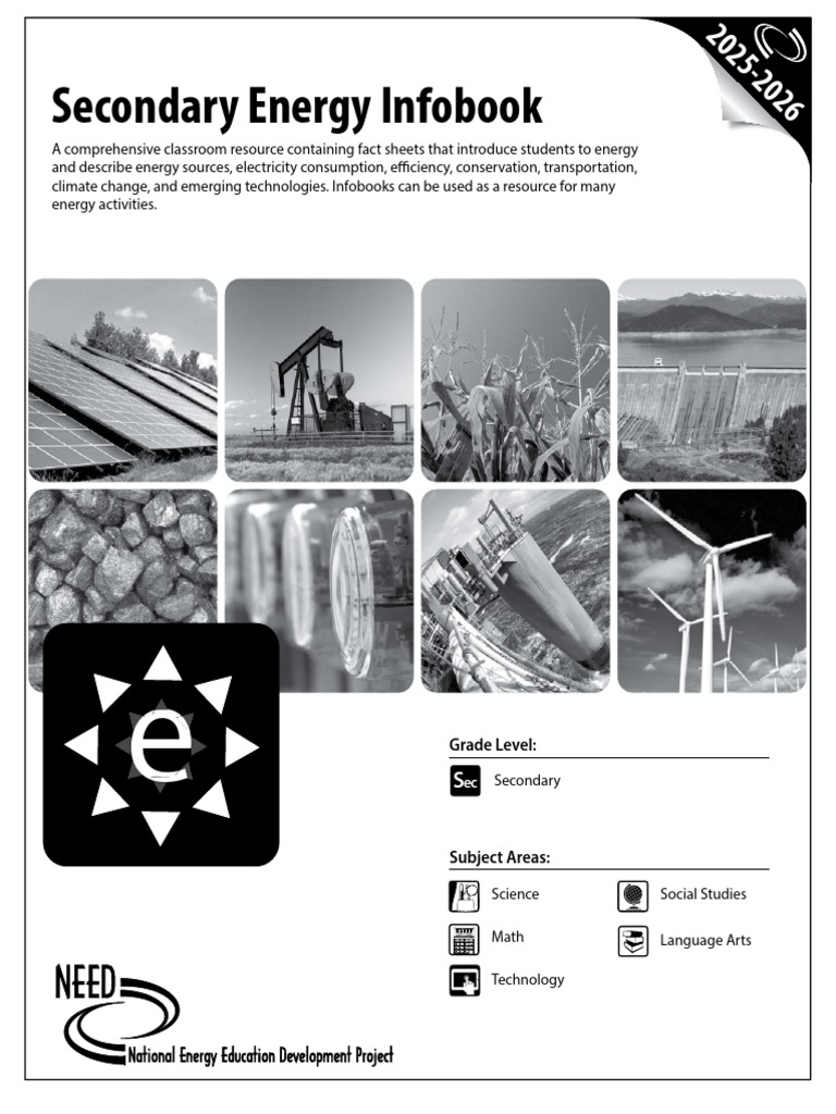 Secondary Energy Infobook | PDF | Atoms | Energy Development