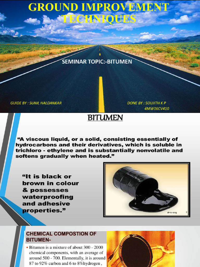 Bitumenppt 190228091013 | PDF