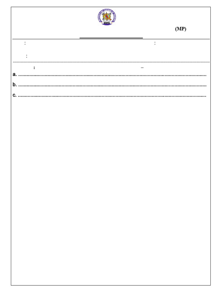 Information Sheet Format English | PDF